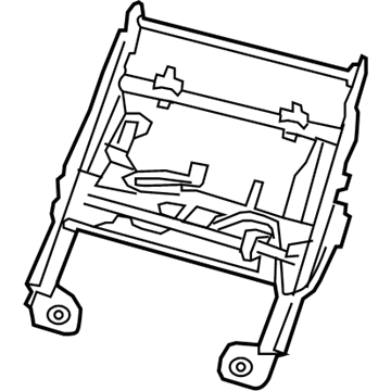 Chrysler 4610187AB Seat Adjuster