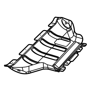 Jeep 68037063AE Lower Shield