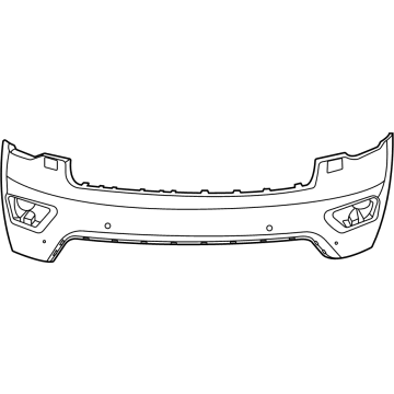 Jeep Grand Cherokee WK Bumper - 68333498AA