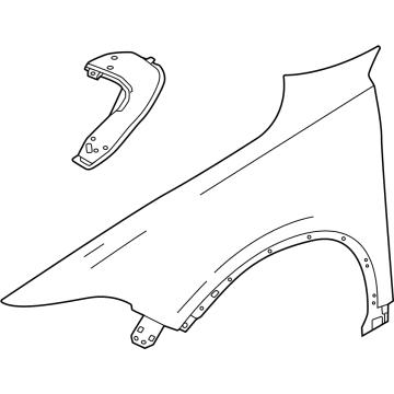 Dodge 68609986AA Fender