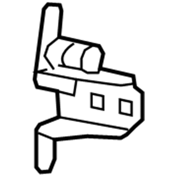 Dodge 5067938AH Lower Hinge