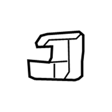 Dodge 68043746AA Handle, Inside