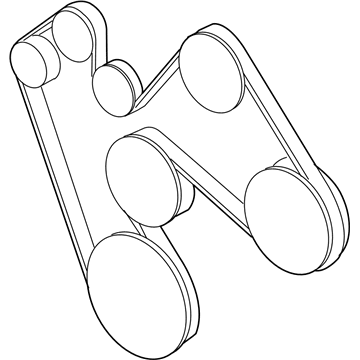 Chrysler 53032817AB Drive Belt