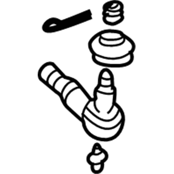 Dodge MB564855 Tie Rod End