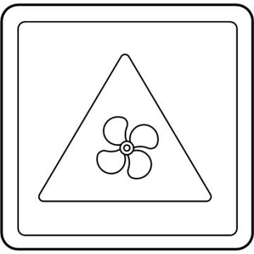 Dodge 68247821AA Fan Label