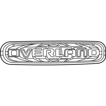 Jeep 68377435AB Nameplate