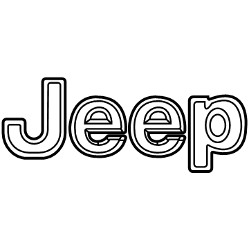 Jeep 68488660AA Nameplate