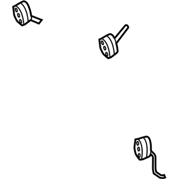 Dodge 4581790AB Muffler & Pipe Isolator