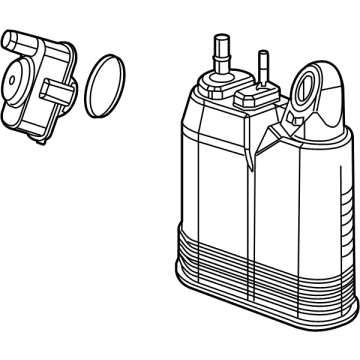 Jeep 68403027AD Vapor Canister