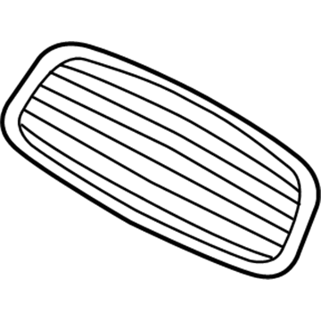 Chrysler 5101810AB Back Glass