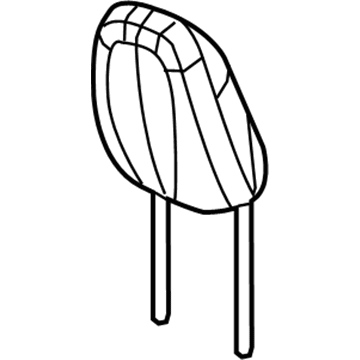 Jeep 1VL33DX9AB Headrest