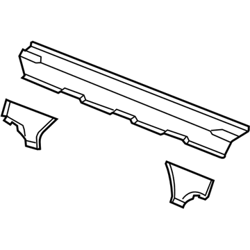 Chrysler 5065414AD Lower Reinforcement