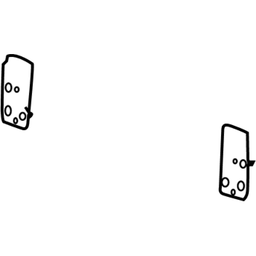 Chrysler 68248700AA Bumper Bracket