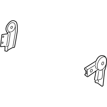 Mopar 5080729AA Latch Cover, Front Driver Side