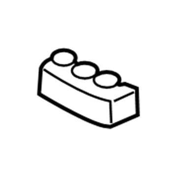 Dodge 5080638AA Coin Holder