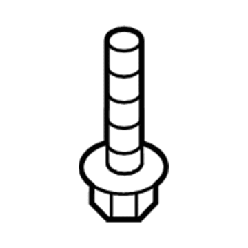 Dodge 6104102AA Transmission Mount Bracket Bolt