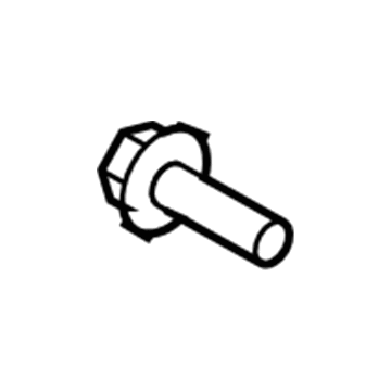 Dodge 5080736AA Switch Bezel Screw