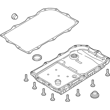 Jeep Transmission Pan - 68233701AA
