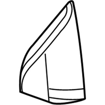 Dodge Mirror Cover - 1TR40DX9AB