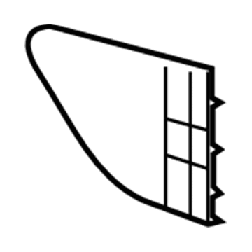 Mopar 1SV75DX9AB Cover, Black/Gray, Front Driver Side