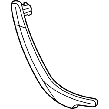 Mopar 1TW98JXPAB Pull Handle, Front Passenger Side