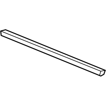 Jeep 5067756AD Front Weatherstrip