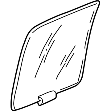 Jeep 68059652AA Moveable Glass