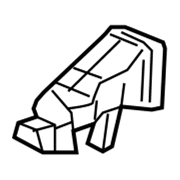 Dodge 68083485AB Lower Duct