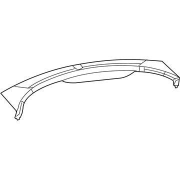 Dodge 1SW01DX9AE Defroster Grille