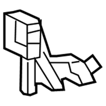 Dodge 68083484AB Lower Duct