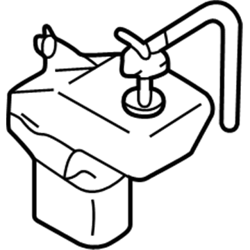 Chrysler MR212510 Reservoir Tank