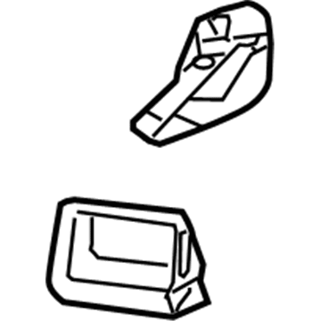 Dodge 5058144AC Side Duct