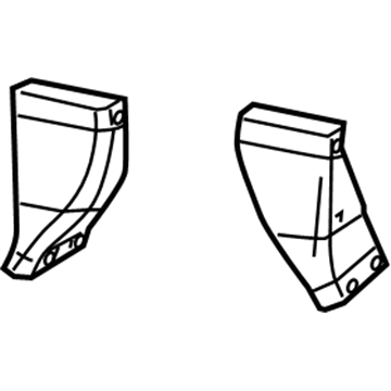 Mopar 5058420AA Vent Duct, Passenger Side