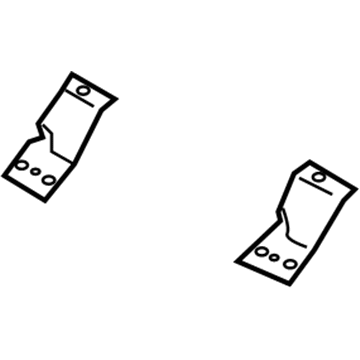 Dodge 5065678AC Seat Belt Reinforcement