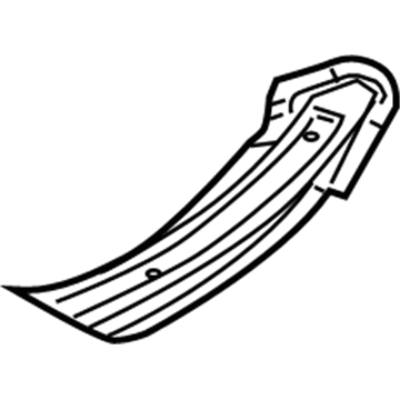 Dodge 68043925AA Side Rail Extension