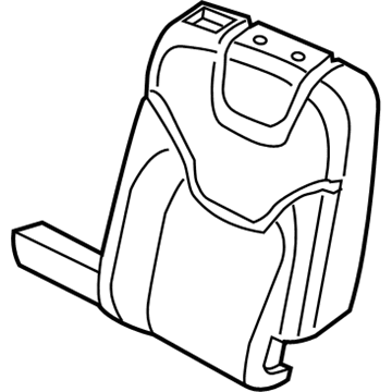 Jeep 68091765AB Seat Back Pad