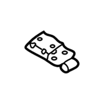 Jeep 52058548AB Transmission Mount Bracket