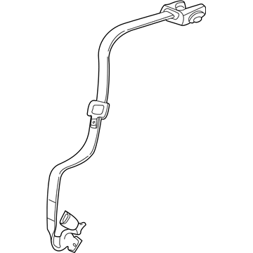 Chrysler SB101DVAD Retractor Assembly