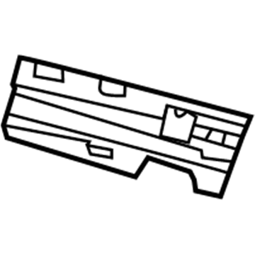 Chrysler 68038976AD Head Air Bag Support Bracket