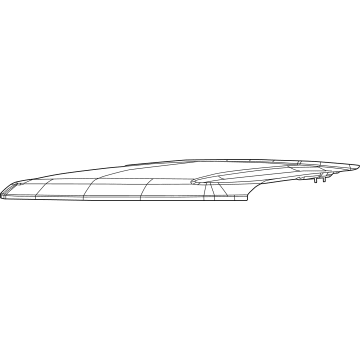 Jeep Grand Cherokee L Hood - 68465258AD