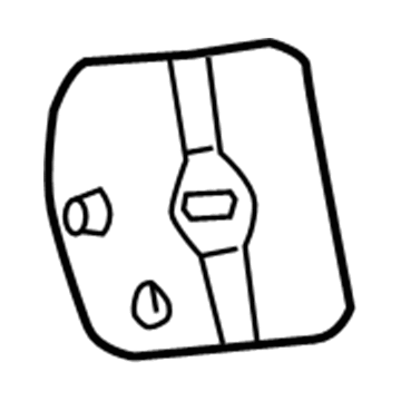 Mopar 4719648AA Fender Upper Bracket