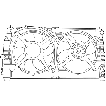 Chrysler 5066160AA Shroud