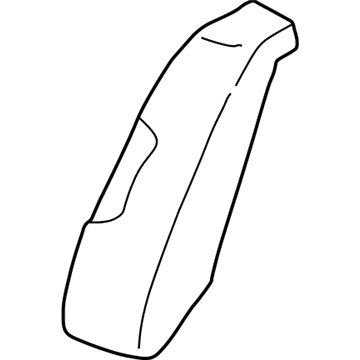 Chrysler MR641575 Seat Back Assembly