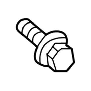 Jeep 6036176AA Mount Bracket Bolt