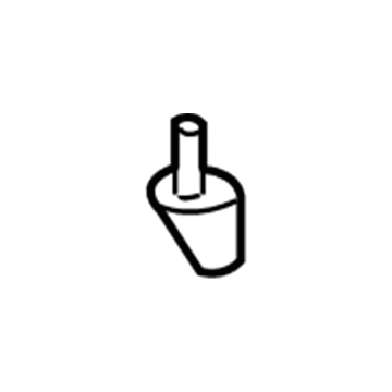 Dodge 1AE56XDVAA Lock Knob Bezel