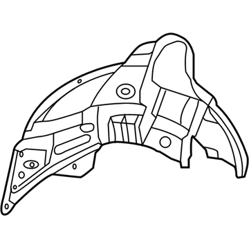 Dodge 68087134AC Inner Wheelhouse