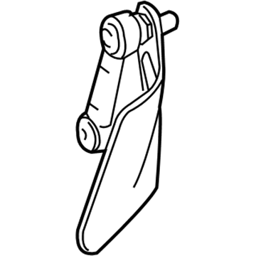 Dodge 68013738AA Front Bracket