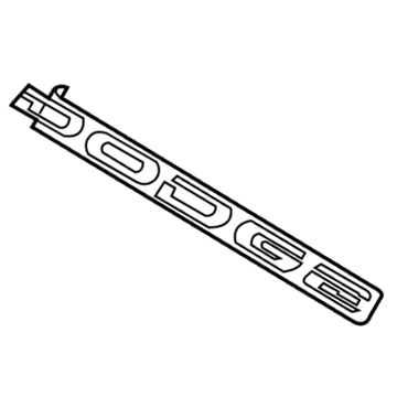 Dodge 5113300AA Nameplate