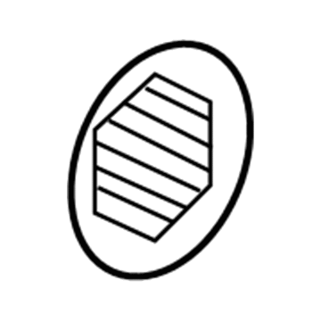 Dodge 1HB60NCVAA Speaker Grille