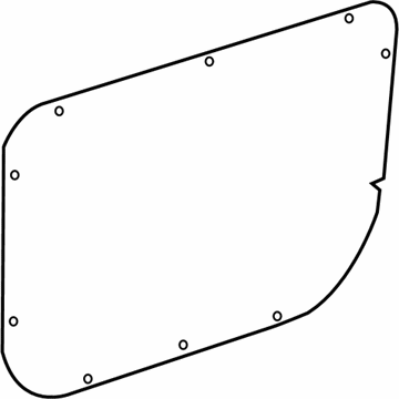 Dodge 1HB56XDVAA Upper Trim Panel